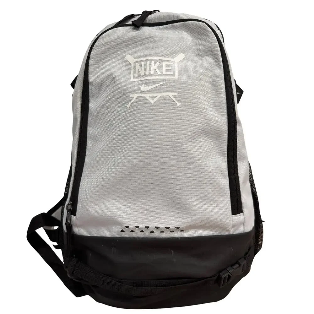 Nike Vapor Select 2017 Baseball Backpack BA5434 Bat Cleat Compartment Gray Black
